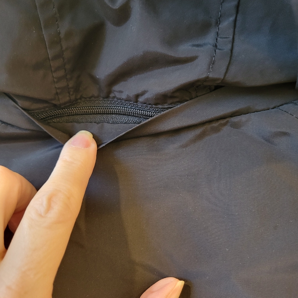 Cole Haan Rain Coat, Size M, Black - Picture 4 of 14